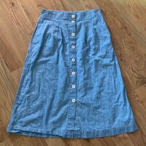 Madewell Midi Skirt